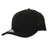 1010 Hats 616 6 - Panel Dryfit Performance Hat BLACK Adjustable Hats