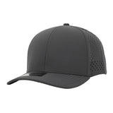 1010 Hats 616 6 - Panel Dryfit Performance Hat DARK GRAY Adjustable Hats
