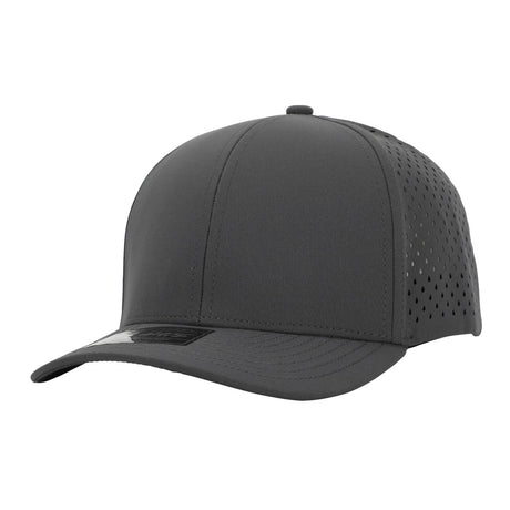 1010 Hats 616 6 - Panel Dryfit Performance Hat DARK GRAY Adjustable Hats