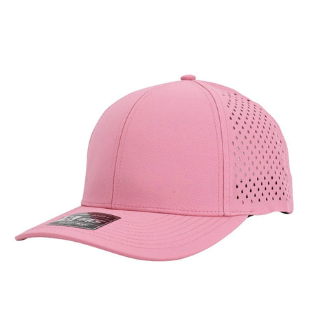 1010 Hats 616 6 - Panel Dryfit Performance Hat PINK Adjustable Hats