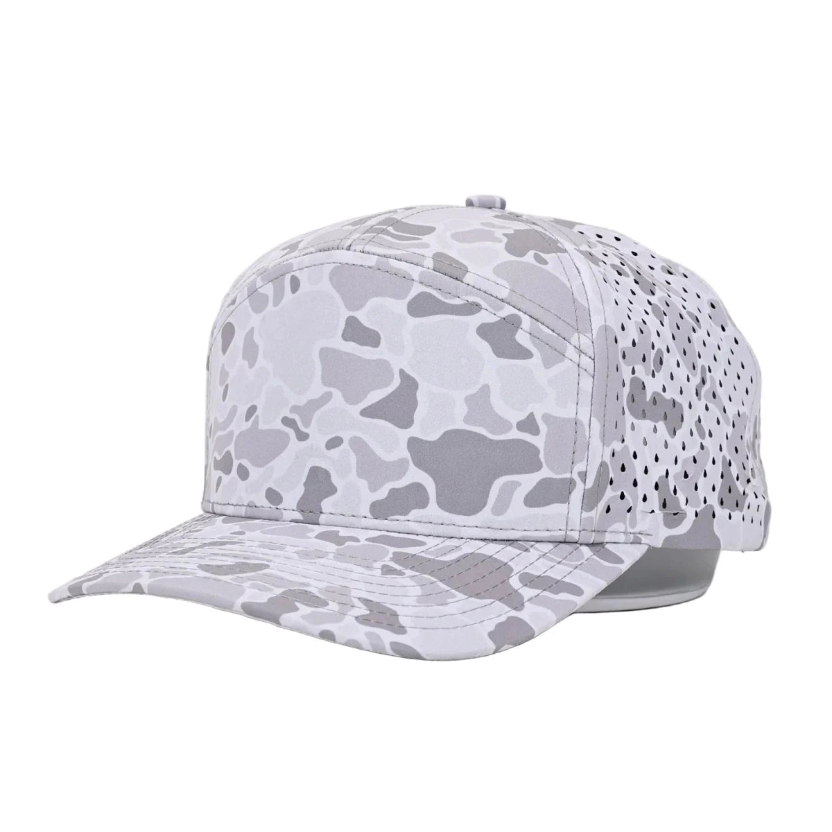 1010 Hats 617 7 - Panel Dryfit Performance Hat AVALANCHE CAMO Adjustable Hats