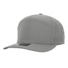 1010 Hats 617 7 - Panel Dryfit Performance Hat LIGHT GRAY Adjustable Hats