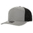 1010 Hats 617 7 - Panel Dryfit Performance Hat LIGHT GRAY/BLACK Adjustable Hats