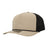 1010 Hats R615 5 - Panel Rope Dryfit Performance Hat KHAKI/BLACK R: BLACK Adjustable Hats