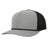 1010 Hats R615 5 - Panel Rope Dryfit Performance Hat LIGHT GRAY/BLACK R: BLACK Adjustable Hats