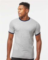 Tultex Unisex Fine Jersey Ringer T-Shirt - Tultex 246
