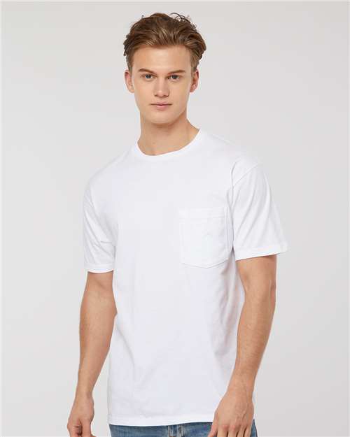Tultex Unisex Heavyweight Jersey Pocket T-Shirt - Tultex 293