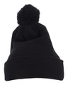 YP Classics Pom-Pom Cuffed Knit Beanie - Yupoong 1501P