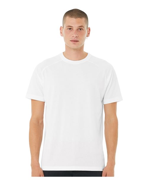 Bella + Canvas 3201 Men's Heather CVC Raglan Tee