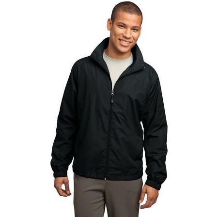 Full-Zip Wind Jacket DRI-EQUIP X-Small Black