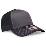 OTTO CAP 102-664 5 Panel Low Profile Mesh Back Trucker Hat | Wholesale Blank Trucker