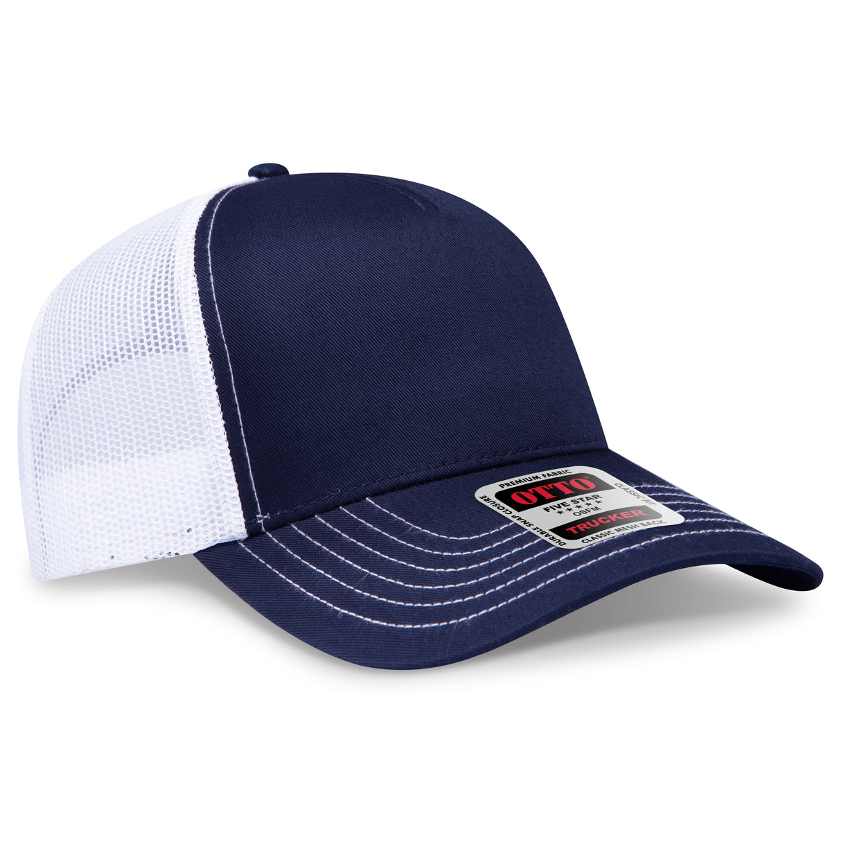 OTTO CAP® 5 Panel Low Profile Mesh Back Trucker Hat OTTO 102-664