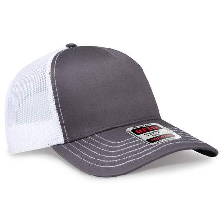 OTTO CAP® 5 Panel Low Profile Mesh Back Trucker Hat OTTO 102-664