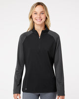 Adidas Women's Ultimate365 Lightweight Raglan Quarter-Zip Pullover - Adidas A521