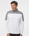 Adidas Men's Ultimate365 Lightweight Colorblocked Quarter-Zip Pullover - Adidas A552