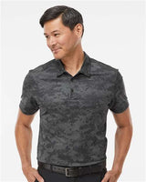 Adidas Men's All Over Camo Print Polo - Adidas A550