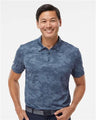 Adidas Men's All Over Camo Print Polo - Adidas A550