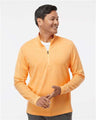 Adidas Men's 3-Stripes Quarter-Zip Sweater Pullover - Adidas A554