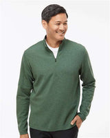 Adidas Men's 3-Stripes Quarter-Zip Sweater Pullover - Adidas A554