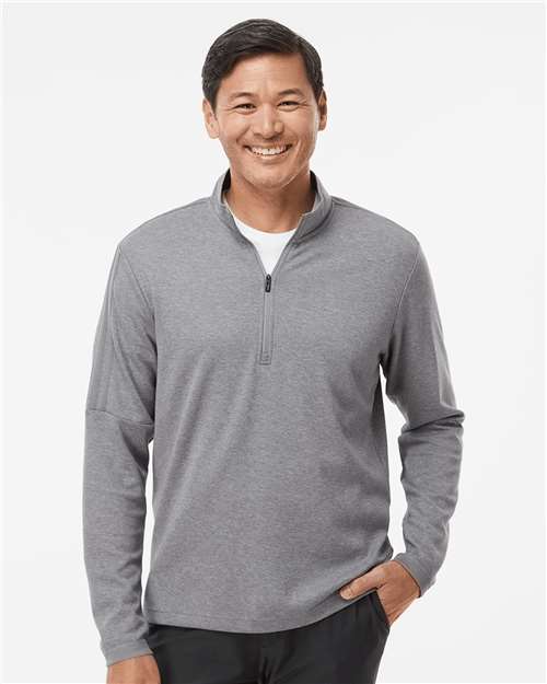 Adidas Men's 3-Stripes Quarter-Zip Sweater Pullover - Adidas A554