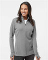 Adidas Women's 3-Stripes Quarter-Zip Sweater Pullover - Adidas A555