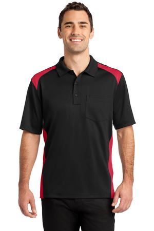 Men's Select Snag-Proof Two Way Colorblock Pocket Polo