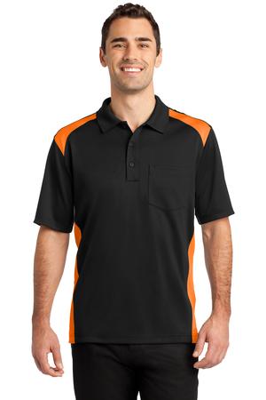 Men's Select Snag-Proof Two Way Colorblock Pocket Polo