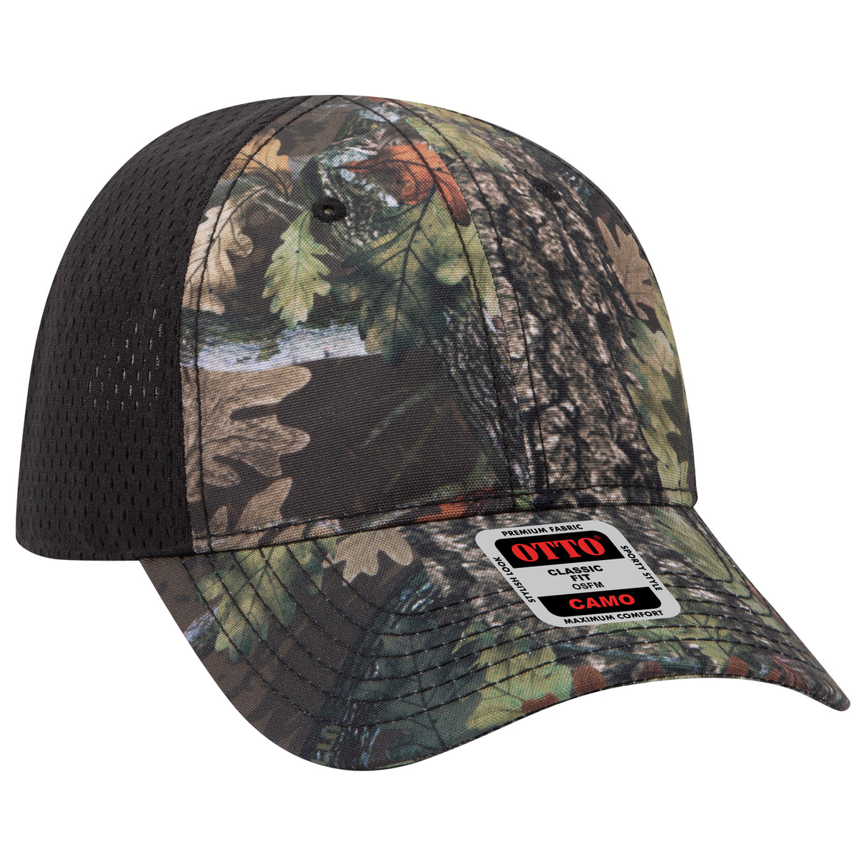 OTTO CAP® Camouflage 6 Panel Low Profile Baseball Cap OTTO 103-1243