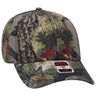 OTTO CAP® Camouflage 6 Panel Low Profile Baseball Cap OTTO 103-1263