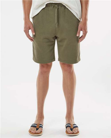 Independent Trading Co. IND20SRT Men's Midweight Fleece Shorts | Wholesale Fleece Shorts