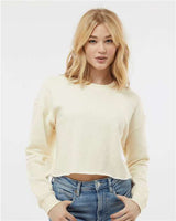 Independent Trading Co. Women's Lightweight Crop Crewneck Sweatshirt - Independent Trading Co. AFX24CRP