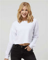 Independent Trading Co. Women's Lightweight Crop Crewneck Sweatshirt - Independent Trading Co. AFX24CRP