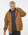Independent Trading Co. Men's Insulated Canvas Workwear Jacket - Independent Trading Co. EXP550Z