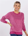 Boxercraft Women's Fleece Out Crewneck Pullover - Boxercraft K01
