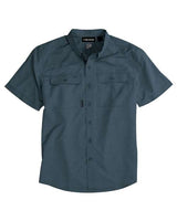 DRI DUCK Men's Crossroad Woven Short Sleeve Shirt - DRI DUCK 4445