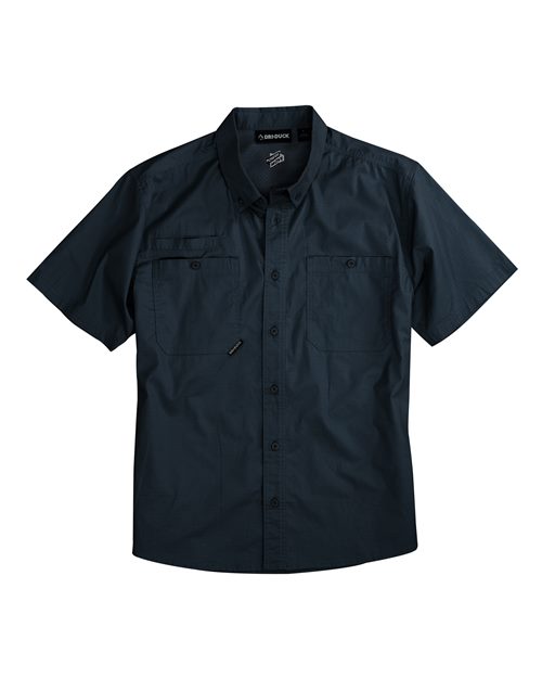 DRI DUCK Men's Craftsman Woven Short Sleeve Shirt - DRI DUCK 4451
