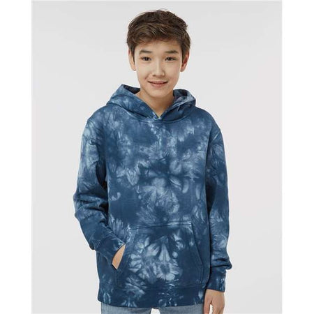 Independent Trading Co. Youth Midweight Tie-Dyed Hooded Sweatshirt - Independent Trading Co. PRM1500TD Independent Trading Co.