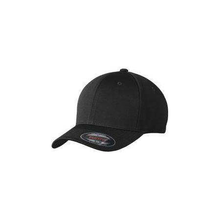 Flexfit Cool & Dry Poly Block Mesh Cap DRI-EQUIP Small/Medium Black