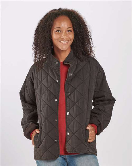 Boxercraft Women's Quilted Market Jacket - Boxercraft BW8102