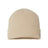 Atlantis Headwear Sustainable Rib Cuffed Beanie - Atlantis Headwear RIO Atlantis Headwear Light Beige One Size