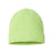 Atlantis Headwear Sustainable Fine Rib Cuffed Beanie - Atlantis Headwear ANDY Atlantis Headwear Acid Green One Size