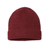 Atlantis Headwear Sustainable Fine Rib Cuffed Beanie - Atlantis Headwear ANDY Atlantis Headwear Burgundy One Size