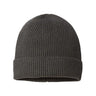 Atlantis Headwear Sustainable Fine Rib Cuffed Beanie - Atlantis Headwear ANDY Atlantis Headwear Dark Grey One Size