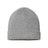 Atlantis Headwear Sustainable Fine Rib Cuffed Beanie - Atlantis Headwear ANDY Atlantis Headwear Light Grey Melange One Size