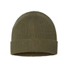 Atlantis Headwear Sustainable Fine Rib Cuffed Beanie - Atlantis Headwear ANDY Atlantis Headwear Olive One Size