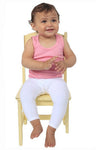 Royal Apparel 1037 Infant Cotton Spandex Leggings - White