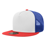 Decky 5 Panel High Profile Structured Cotton Blend Trucker | Decky 1040