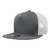 Decky 5 Panel High Profile Structured Cotton Blend Trucker | Decky 1040