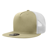 Decky 5 Panel High Profile Structured Cotton Blend Trucker | Decky 1040