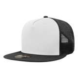 Decky 5 Panel High Profile Structured Cotton Blend Trucker | Decky 1040